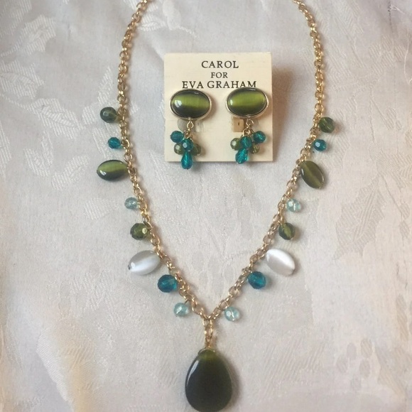 Carol For Eva Graham Necklace Set New! - Picture 3 of 8